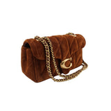 COACH TABBY 20 CROSSBODYS BROWN