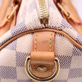 LOUIS VUITTON SPEEDY 25 BANDOULIERE SATCHELS DAMIER AZUR