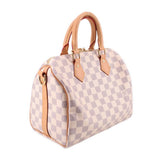 LOUIS VUITTON SPEEDY 25 BANDOULIERE SATCHELS DAMIER AZUR