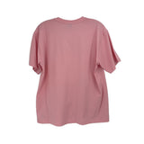 BURBERRY EMBROIDERED TOPS PINK S