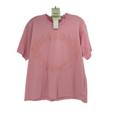 BURBERRY EMBROIDERED TOPS PINK S