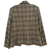 L'AGENCE HOUNDSTOOTH BLAZERS BROWN M | 8