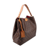 LOUIS VUITTON GRACEFUL MM SHOULDER BAGS MONOGRAM