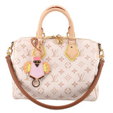LOUIS VUITTON SPEEDY 25 BANDOULIERE DUNE HANDLE BAG MONOGRAM