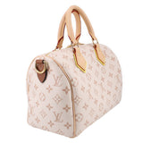 LOUIS VUITTON SPEEDY 25 BANDOULIERE DUNE HANDLE BAG MONOGRAM