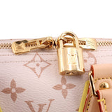 LOUIS VUITTON SPEEDY 25 BANDOULIERE DUNE HANDLE BAG MONOGRAM