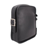 COACH RECONDITIONED CAMERA ZIP CROSSBODYS BLACK