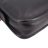 COACH RECONDITIONED CAMERA ZIP CROSSBODYS BLACK