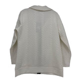 DOLCEZZA CABLE JACKETS WHITE L