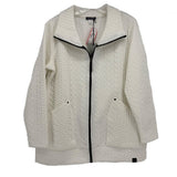 DOLCEZZA CABLE JACKETS WHITE L