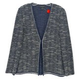 ST JOHN TWEED JACKETS NAVY M | 10