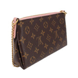 LOUIS VUITTON PALLAS CLUTCH HANDLE BAG MONOGRAM