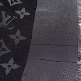 LOUIS VUITTON SHINE SHAWL SCARVES BLACK