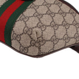 GUCCI OPHIDIA SMALL BELT BAGS TAN/WEB