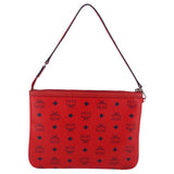 MCM VISETOS POUCHES RED