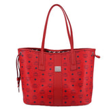 MCM LIZ SHOPPER TOTES RED