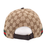 GUCCI GG COTTON BASEBALL HATS TAN M
