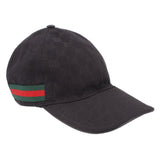 GUCCI GG BASEBALL HATS BLACK M
