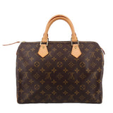 LOUIS VUITTON SPEEDY 30 HANDLE BAG MONOGRAM