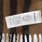 BURBERRY WOOL SCARVES TAN