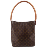LOUIS VUITTON LOOPING GM SHOULDER BAGS MONOGRAM