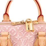 LOUIS VUITTON SPEEDY BANDOULIERE 20 SATCHELS PINK