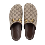 GUCCI HORSEBIT MULES GG/WEB 40.5 EU | 9.5 US