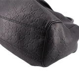 GUCCI GUCCISSIMA SUKEY HANDLE BAG BLACK