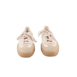 ADIDAS WOMEN'S SAMBA SNEAKERS CREAM 6.5 US