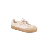 ADIDAS WOMEN'S SAMBA SNEAKERS CREAM 6.5 US