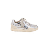 TORY BURCH METALLIC SNEAKERS SILVER 7.5 US