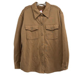 GOOD AMERICAN FLEECE JACKETS TAN S/M