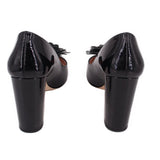 KATE SPADE PATENT HEELS BLACK 6.5 US