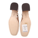 TORY BURCH LEATHER HEELS TAN 8.5 US