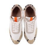 BANANA REP SNAKE SNEAKERS WHITE 9 US
