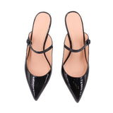 J CREW PATENT HEELS BLACK 9 US