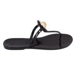 TORY BURCH MELODY SANDALS BLACK 9 US