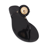 TORY BURCH MELODY SANDALS BLACK 9 US