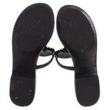TORY BURCH MELODY SANDALS BLACK 9 US