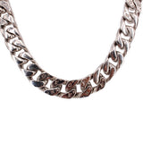 LOUIS VUITTON LV CHAIN LINK NECKLACES SILVER
