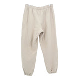 LULULEMON tan sweat jogger pants with elastic waistband and cuffs