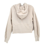 LULULEMON tan pullover hoodie with hood and kangaroo pocket