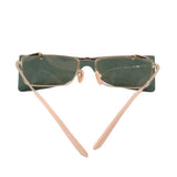 GUCCI GG0363S FLIP-UP SUNGLASSES GOLD