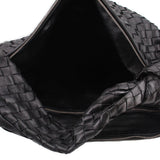 BOTTEGA LARGE JODIE SHOULDER BAGS BLACK