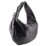 BOTTEGA LARGE JODIE SHOULDER BAGS BLACK