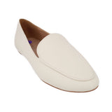 SILENT leather LOAFERS CREAM 8 US