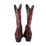 JB DILLON COWGIRL BOOTS BROWN 9 US