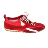 ALOHAS SUEDE SNEAKERS RED 7 US