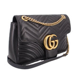 GUCCI MARMONT CROSSBODYS BLACK