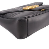 GUCCI MARMONT CROSSBODYS BLACK